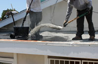 Crackley flat roofing repair